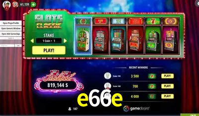 Descubra a Magia dos Jogos de Arcade no e66e